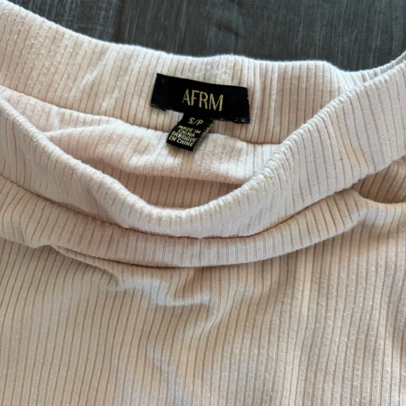 AFRM Ribbed Halter Dress - Picture 3 of 5